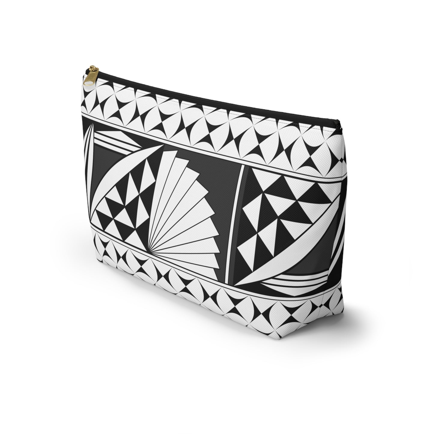 Southwest Sunrise in Charcoal Pouch w T-bottom