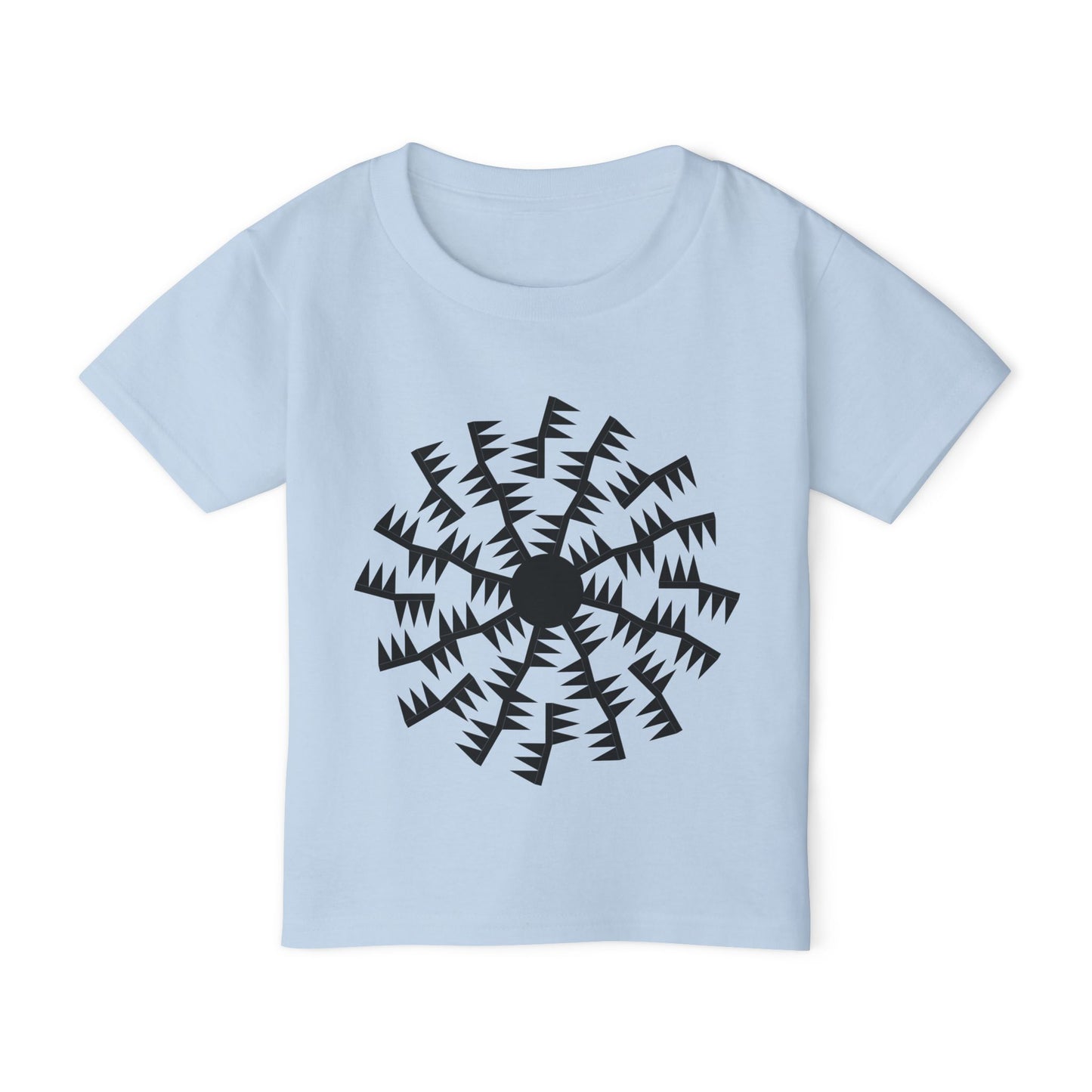 Sacred Solar Rays in Black Toddler T-Shirt