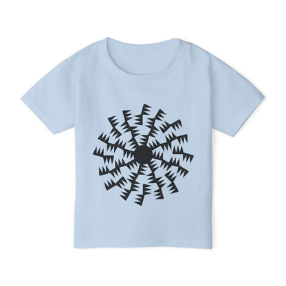 Sacred Solar Rays in Black Toddler T-Shirt