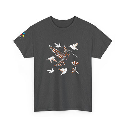 Hummingbird Blessing in Rust Gildan Unisex Tee