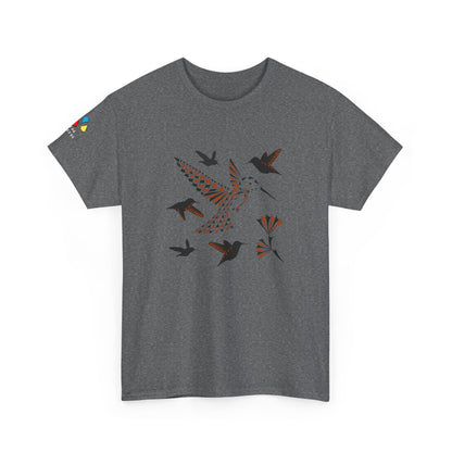 Hummingbird Blessing in Rust Gildan Unisex Tee