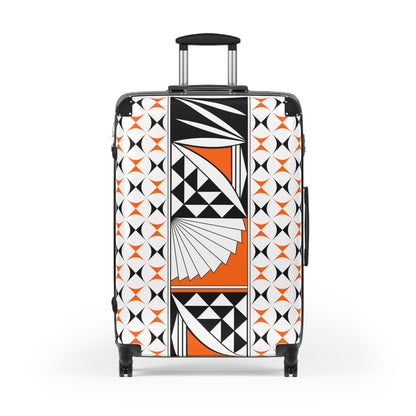 Orange Southwest Sunrise Suitcases