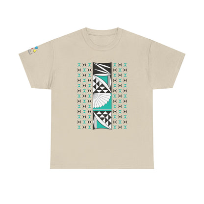Southwest Sunrise in Aqua Gildan Unisex Tee