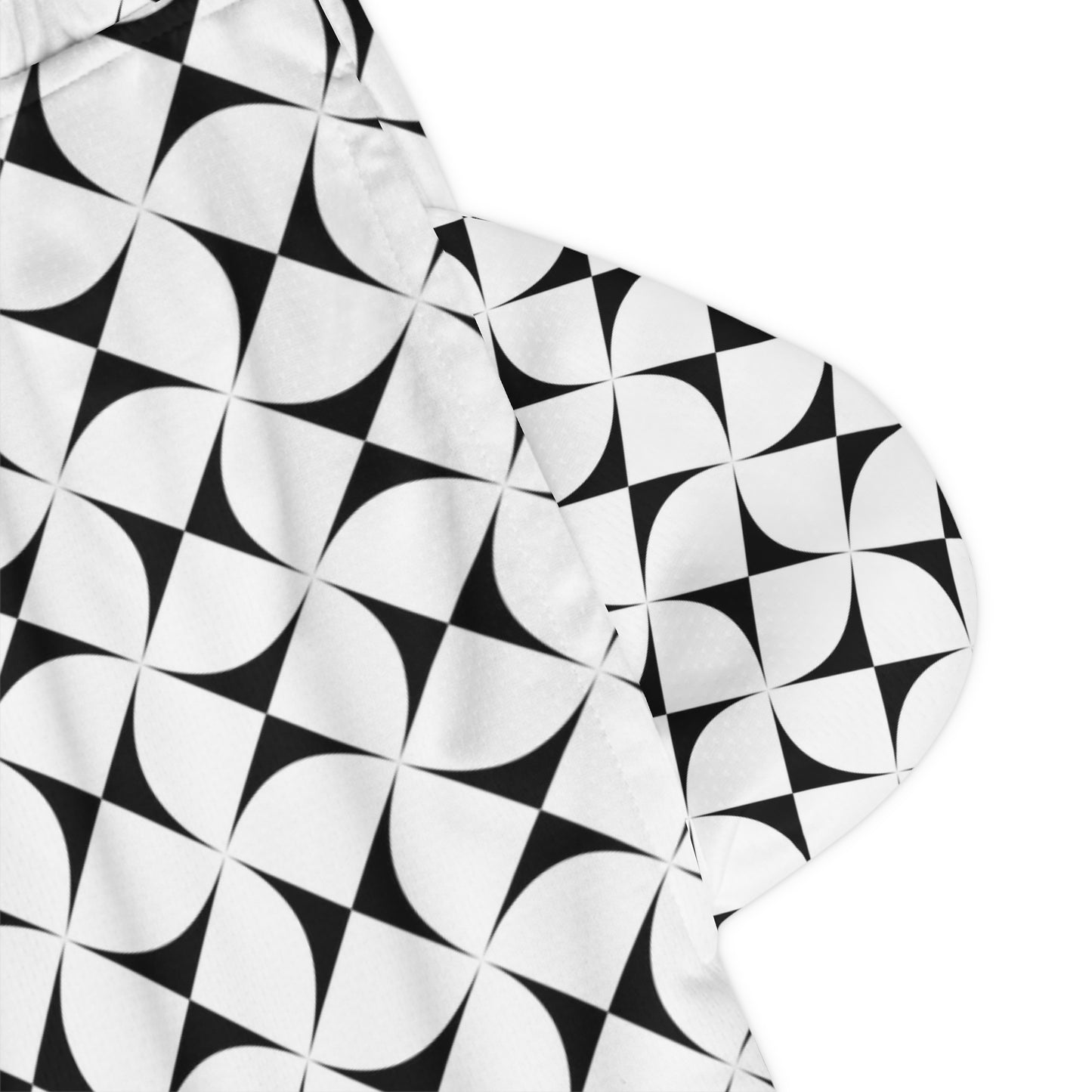 Southwest Sunrise in Orange Basketball Rib Shorts