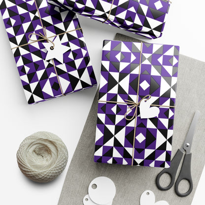 Purple Sacred Mountains Gift Wrap Papers