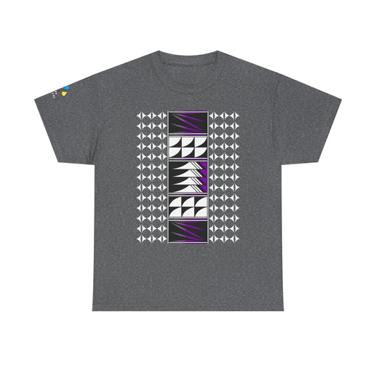 Feather Blessings in Purple Gildan Unisex Tee