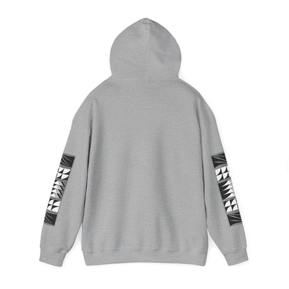 Blessed Feathers in Gray Unisex Hoodie