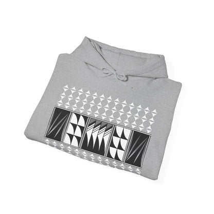 Blessed Feathers in Gray Unisex Hoodie