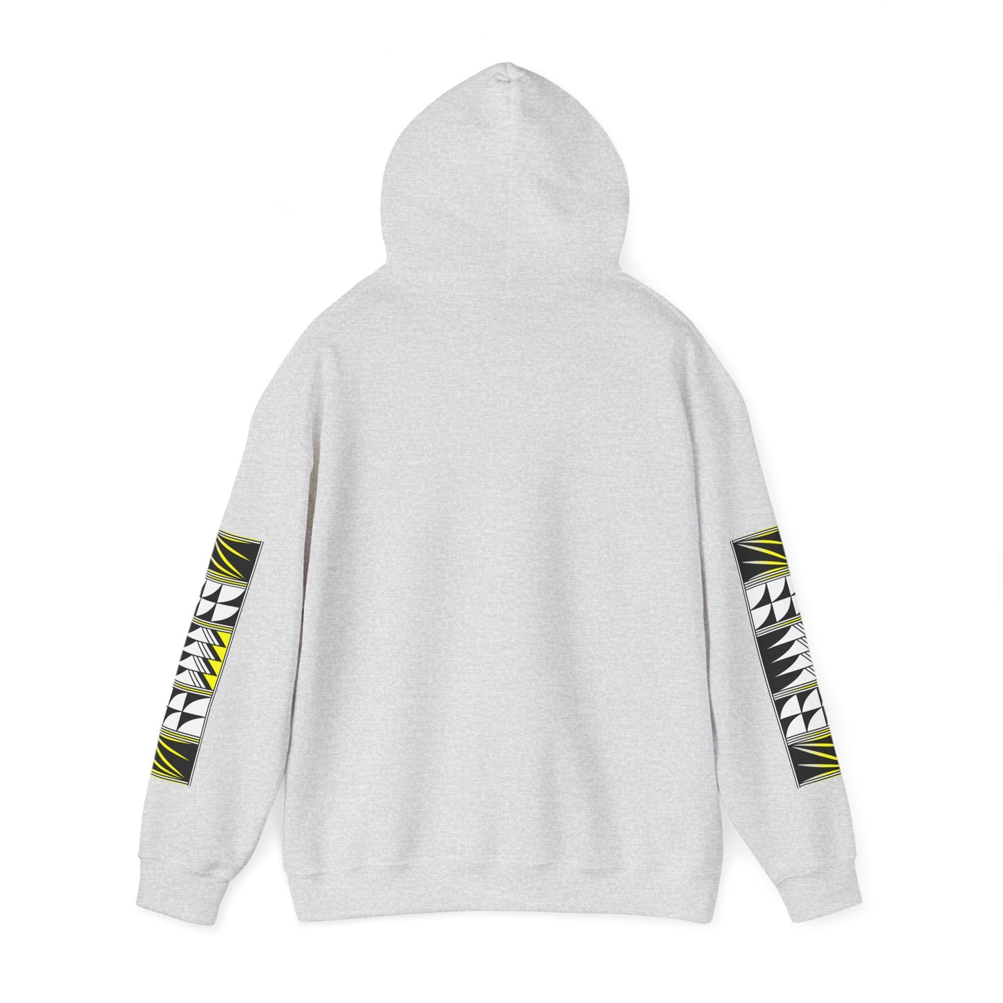Blessed Feathers in Yellow Unisex Hoodie