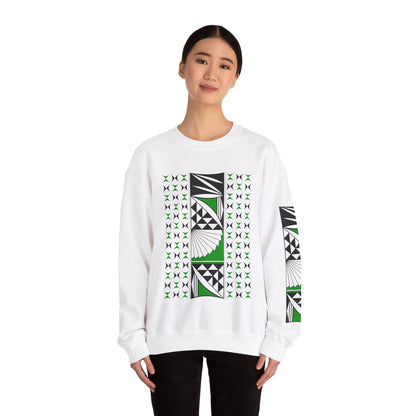 Southwest Sunrise in Green Unisex Sweatshirt