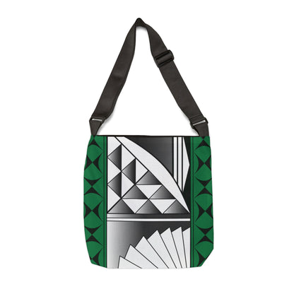 Green Chrome Southwest Sunrise Adjustable Tote Bag