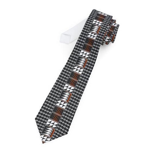Rust Blessed Feathers Necktie