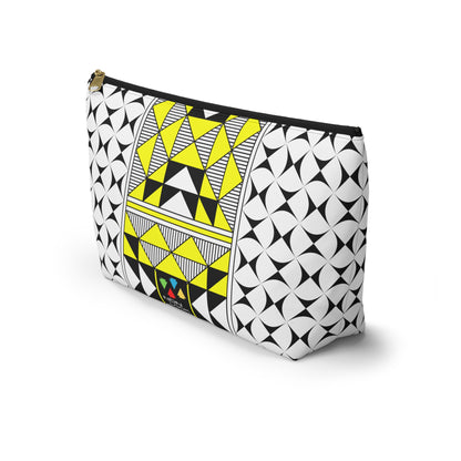 Sacred Mountains in Yellow Pouch w T-bottom