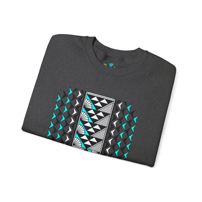 Sun and Rain in Turquoise Unisex Sweatshirt