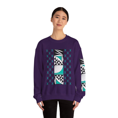 Southwest Sunrise in Aqua Unisex Sweatshirt