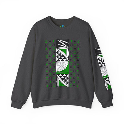 Southwest Sunrise in Green Unisex Sweatshirt