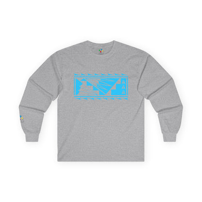 Beautiful Blessings - Turquoise - Unisex Long Sleeve Tee