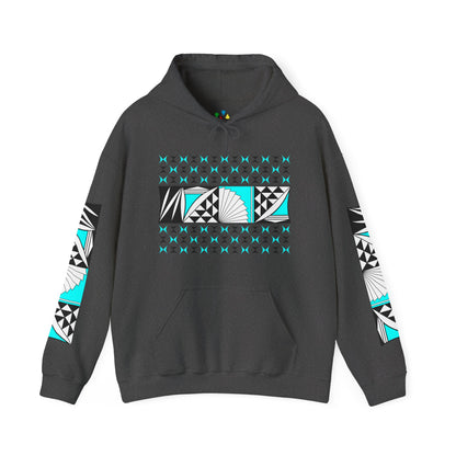 Southwest Sunrise in Turquoise Unisex Hoodie