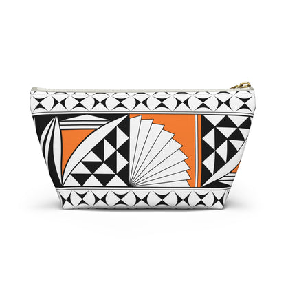 Southwest Sunrise in Orange Accessory Pouch w T-bottom