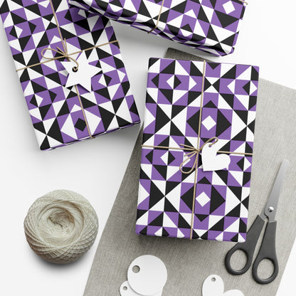 Light Purple Sacred Mountains Gift Wrap Papers