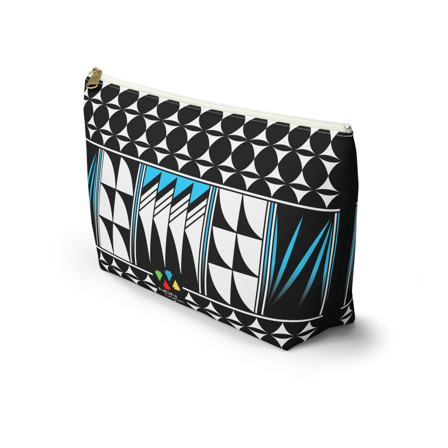 Blessed Feathers in Turquoise Pouch w T-bottom