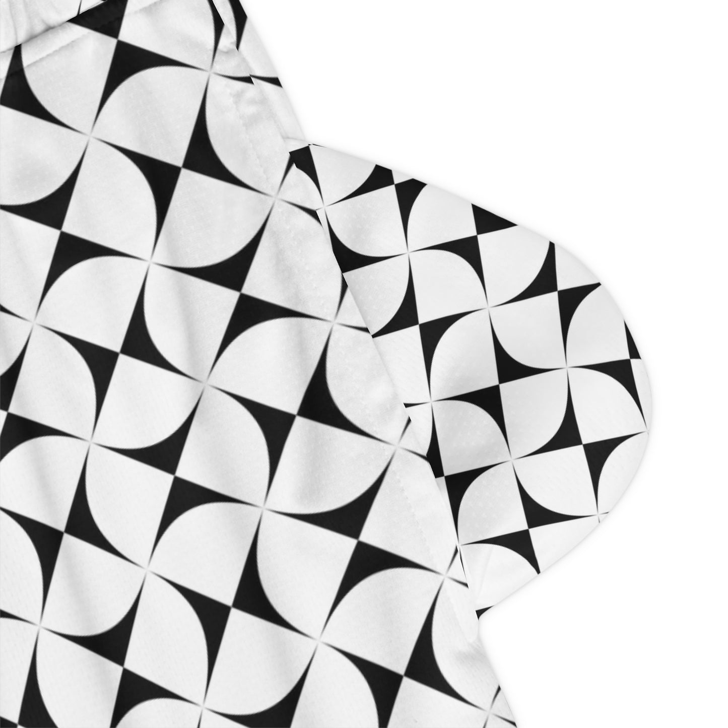 Southwest Sunrise in Rust Basketball Rib Shorts