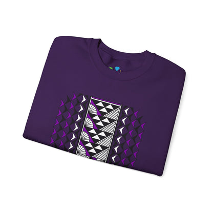 Sun and Rain in Purple Unisex Sweatshirt