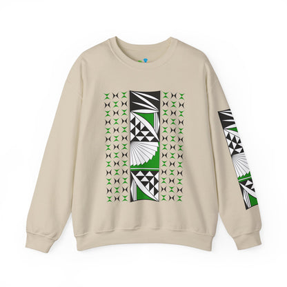 Southwest Sunrise in Green Unisex Sweatshirt
