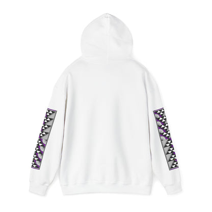 Sun and Rain in Purple Unisex Hoodie