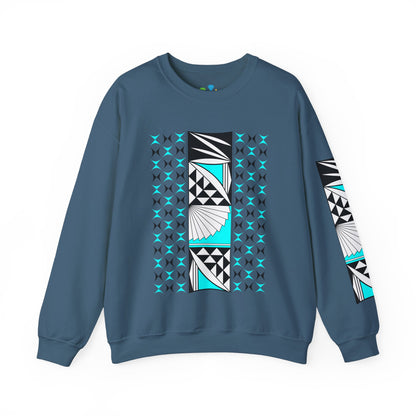 Southwest Sunrise in Turquoise Unisex Sweatshirt