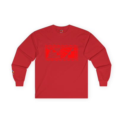 Beautiful Blessings - Red - Unisex Long Sleeve Tee