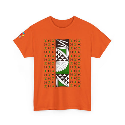 Southwest Sunrise in Evergreen Gildan Unisex Tee