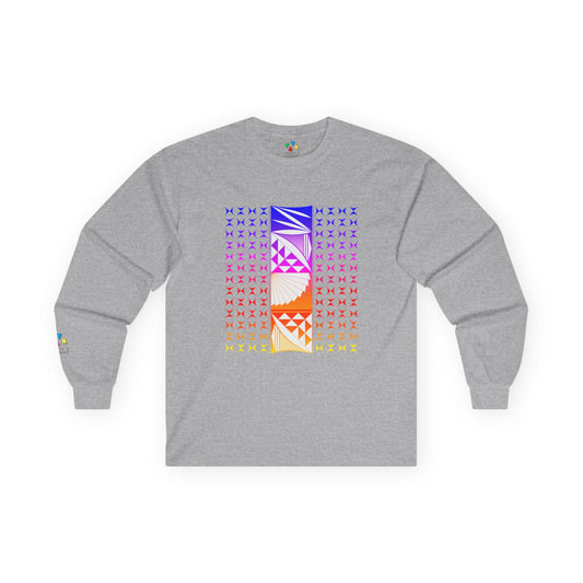 Rainbow Sunrise Unisex Long Sleeve Tee