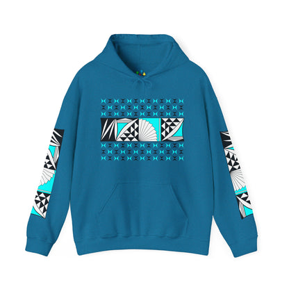 Southwest Sunrise in Turquoise Unisex Hoodie