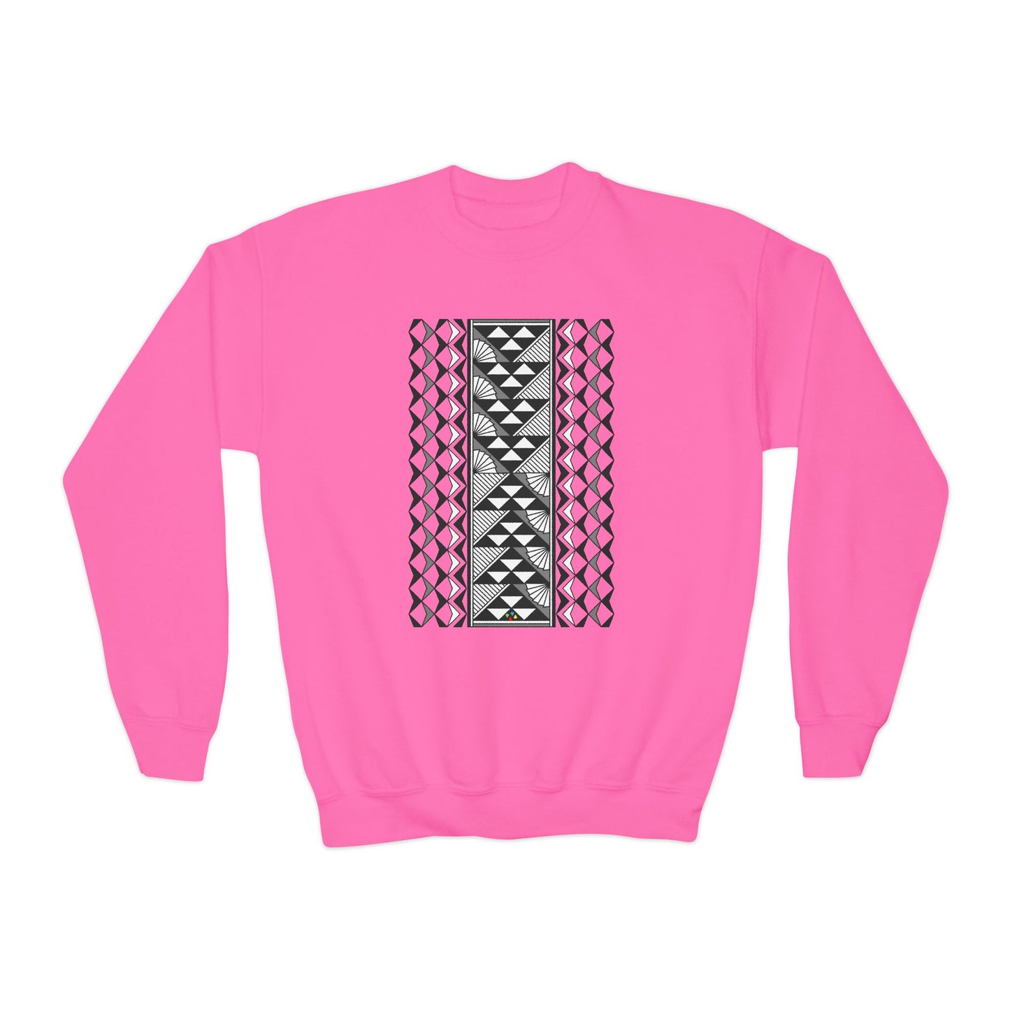 Rain and Sun in Gray Youth Crewneck Sweatshirt