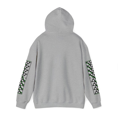 Sun and Rain in Green Unisex Hoodie