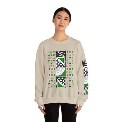 Southwest Sunrise in Green Unisex Sweatshirt