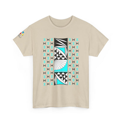 Southwest Sunrise in Turquoise Gildan Unisex Tee