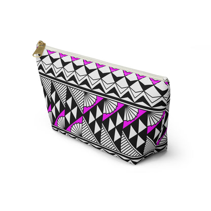 Sun and Rain in Pink Pouch w T-bottom