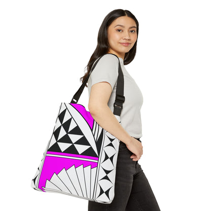 Pink Southwest Sunrise Adjustable Tote Bag