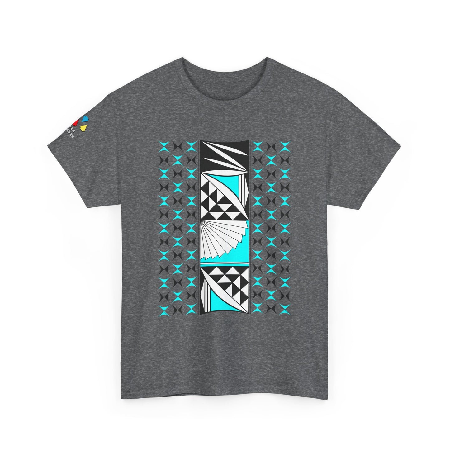 Southwest Sunrise in Turquoise Gildan Unisex Tee