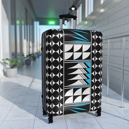 Blessed Feathers in Turquoise Suitcases