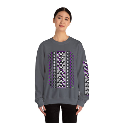 Sun and Rain in Purple Unisex Sweatshirt