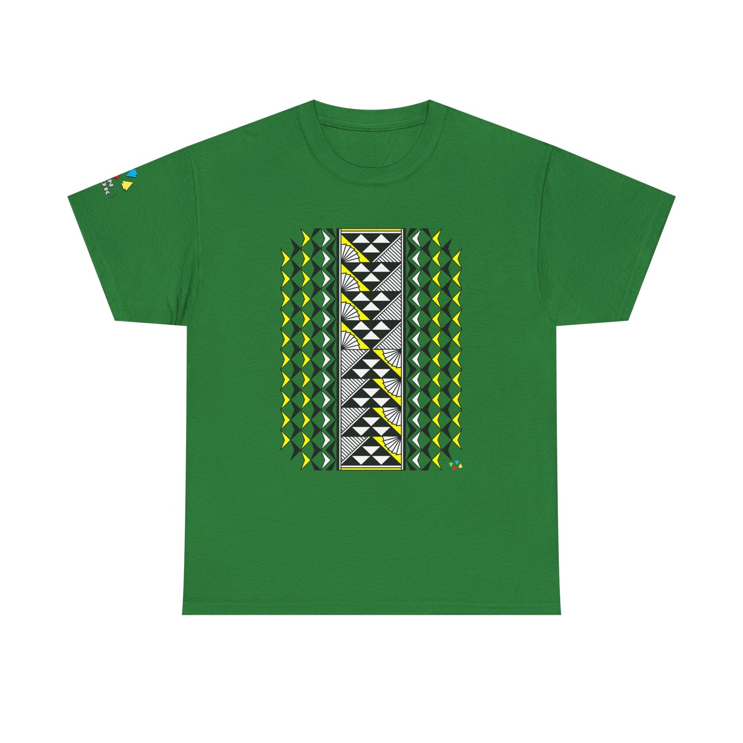 Sun and Rain in Yellow Gildan Unisex Tee