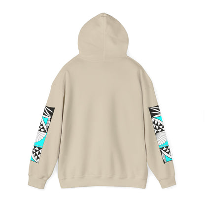 Southwest Sunrise in Turquoise Unisex Hoodie