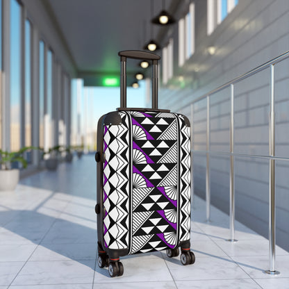 Purple Rain and Sun Suitcases