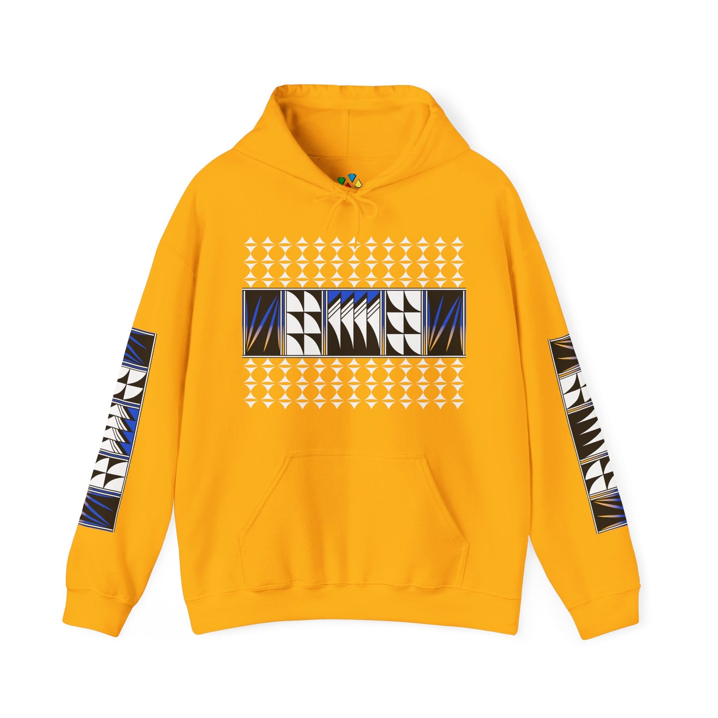 Blessed Feathers in Blue Unisex Hoodie