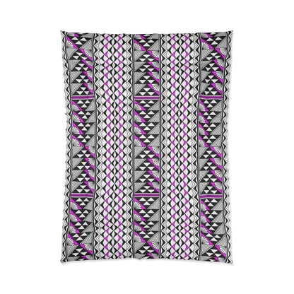 Southwest Rain and Sun in Pink Comforter