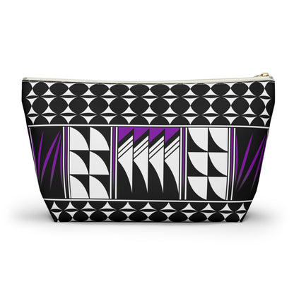 Blessed Feathers in Purple Pouch w T-bottom