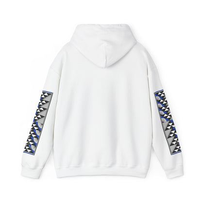 Sun and Rain in Blue Unisex Hoodie